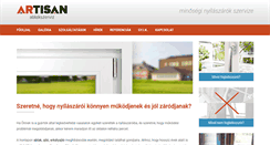 Desktop Screenshot of nyilaszarojavitas.hu